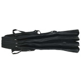 Vidaxx sac pour canne à pêche 160 cm tissu oxford noir