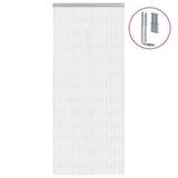 Vidaxx chaînes de rideaux anti-mouches 90x200 cm aluminium