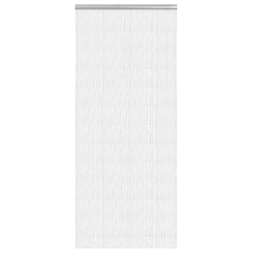 Vidaxx chaînes de rideaux anti-mouches 90x200 cm aluminium