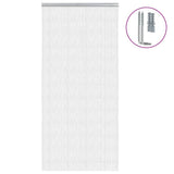 Vidaxx chaînes de rideaux anti-mouches 100x226 cm aluminium