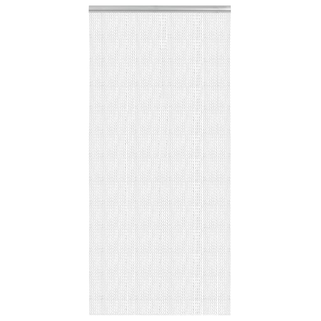 Vidaxx chaînes de rideaux anti-mouches 100x226 cm aluminium