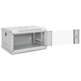 Vidaxxl armoire réseau murale 6h 19 ip20 53x40x30 cm