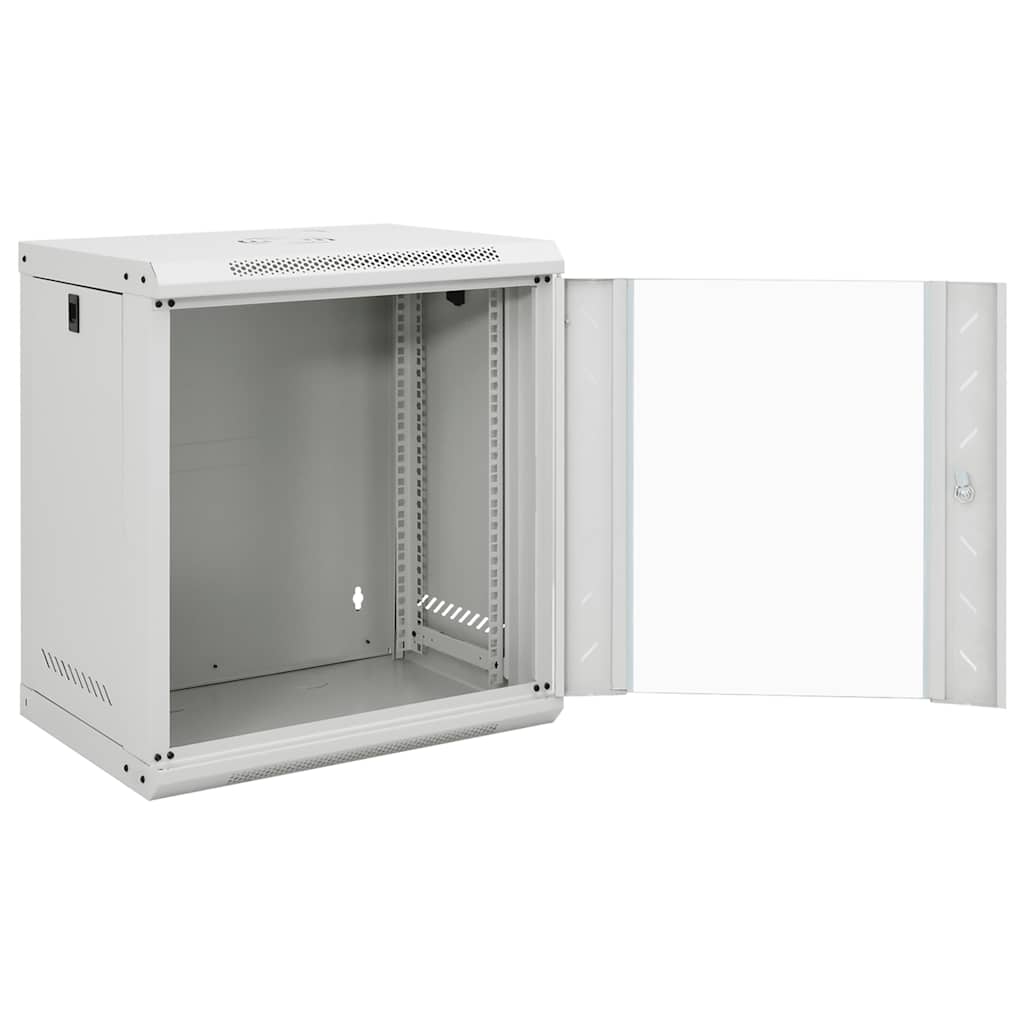 Vidaxxl armoire réseau murale 12h 19 ip20 53x40x60 cm