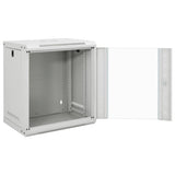 Vidaxxl armoire réseau murale 12h 19 ip20 53x40x60 cm
