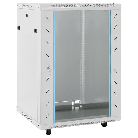 Armoire réseau Vidaxxl à roulettes tournantes 15u 19 ip20 60x45x86 cm