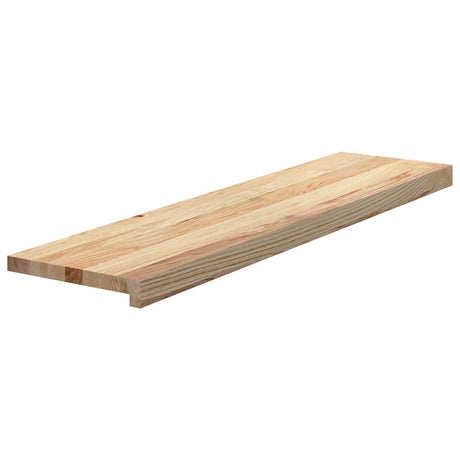 Vidaxx marches d'escalier 4 pcs 100x25x2 cm chêne massif non traité