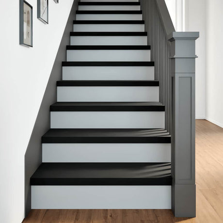 Vidaxx marches d'escalier 4 pcs 80x25x2 cm chêne massif marron foncé