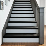 Vidaxx marches d'escalier 4 pcs 100x30x2 cm chêne massif brun foncé