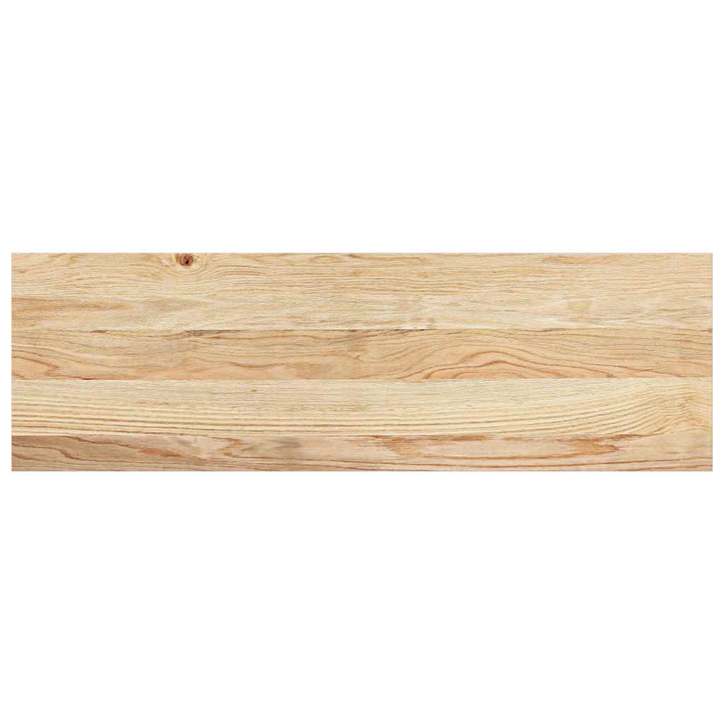 Vidaxl traptreden 2 st 80x25x2 cm onbehandeld massief eikenhout