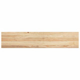 VIDAXL PASSAGGI 2 ST 120X25X2 CM OAK SOLID non trattato