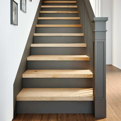 Vidaxx marches d'escalier 2 pcs 70x30x2 cm chêne massif non traité