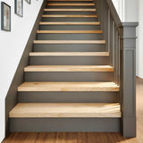 Vidaxx marches d'escalier 2 pcs 90x30x2 cm chêne massif non traité