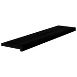 Vidaxx marches d'escalier 2 pcs 110x25x2 cm chêne massif marron foncé