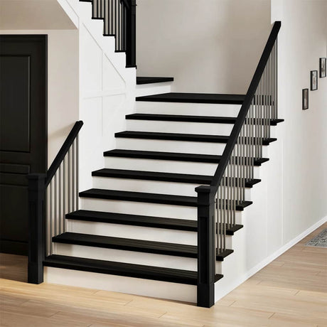 Vidaxx marches d'escalier 2 pcs 120x25x2 cm chêne massif marron foncé