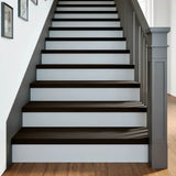 Vidaxx marches d'escalier 2 pcs 90x30x2 cm chêne massif marron foncé