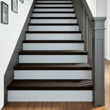 Vidaxx marches d'escalier 2 pcs 100x30x2 cm chêne massif marron foncé