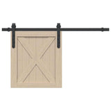 Vidaxx ensemble de suspension pour porte coulissante 91 cm en acier au carbone