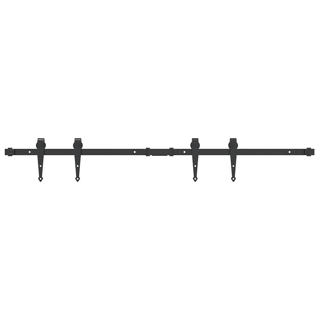 Vidaxx ensemble de suspension pour porte coulissante 122 cm en acier au carbone