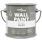 VidaXL peinture murale gris 2,5 l impression murale
