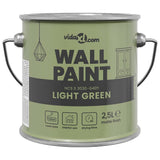 VidaXL peinture murale vert 2,5 l impression murale