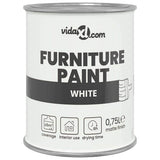 Vidaxxl peinture pour meuble blanc 10 x 10 x 12 cm impression murale