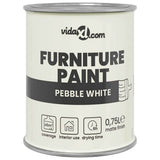 Vidaxxl peinture pour meuble blanc 10 x 10 x 12 cm impression murale