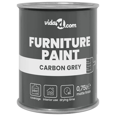 Vidaxxl peinture pour meuble gris 10 x 10 x 12 cm impression murale