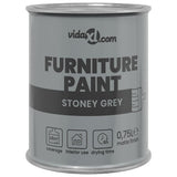 Vidaxxl peinture pour meuble gris 10 x 10 x 12 cm impression murale