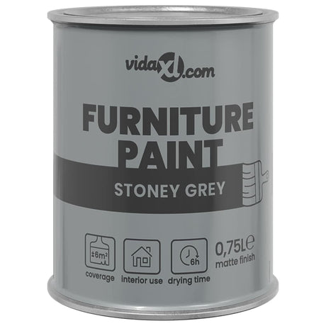 Vidaxxl peinture pour meuble gris 10 x 10 x 12 cm impression murale