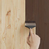 Vidaxxl peinture pour bois marron 16,5 x 16,5 x 16 cm impression murale