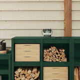 Vidaxxl peinture pour bois vert 16,5 x 16,5 x 16 cm impression murale