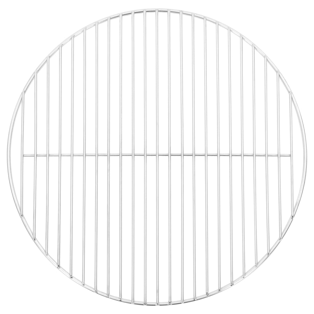 Vidaxl Barbecue Palette Round Ø44,5 cm 304 ACIER INOXDUBLE