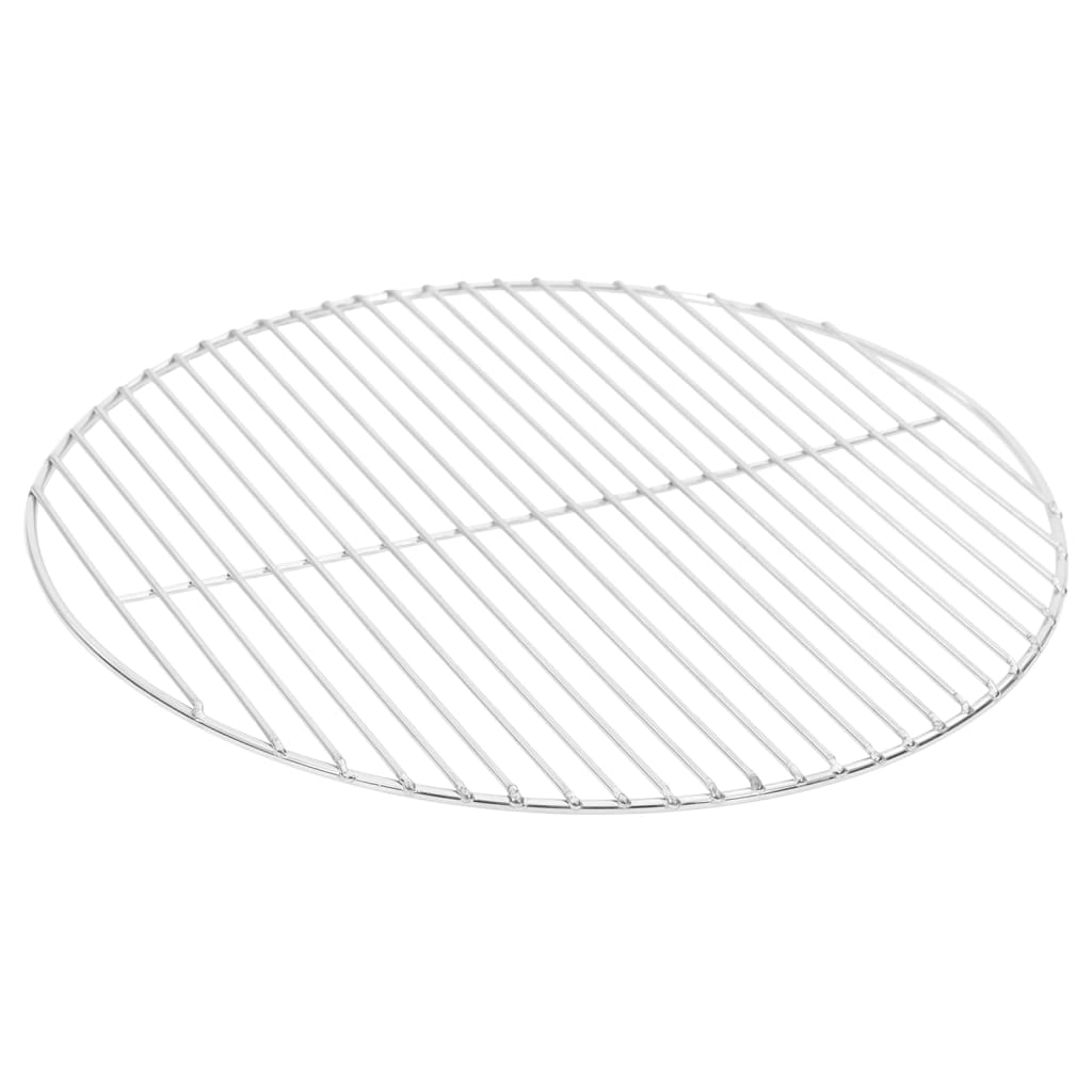 Vidaxl Barbecue Palette Round Ø44,5 cm 304 ACIER INOXDUBLE