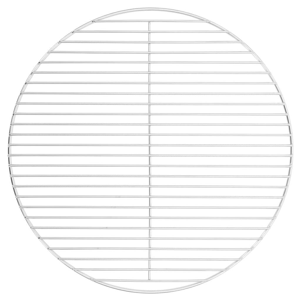 Vidaxx barbecue rond ø50 cm 304 acier inoxydable