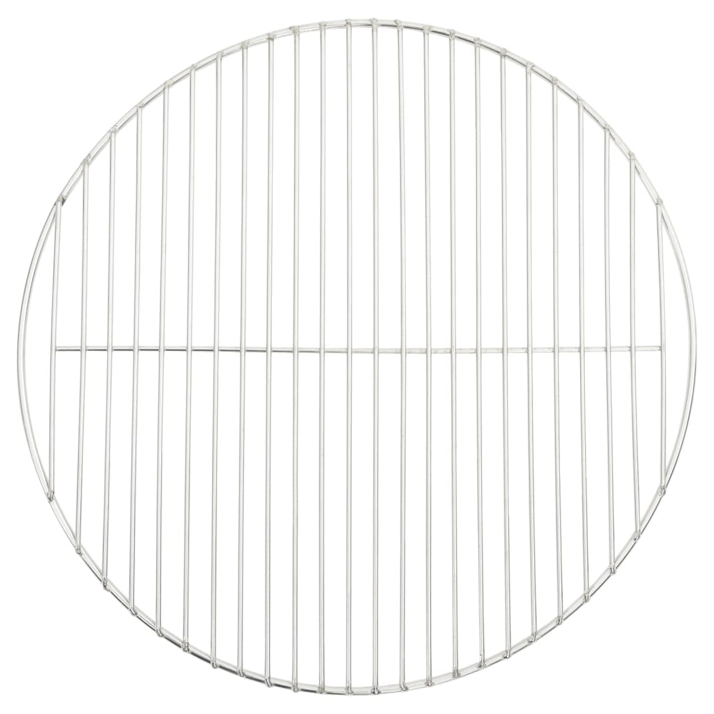Vidaxx barbecue rond ø47 cm 304 acier inoxydable