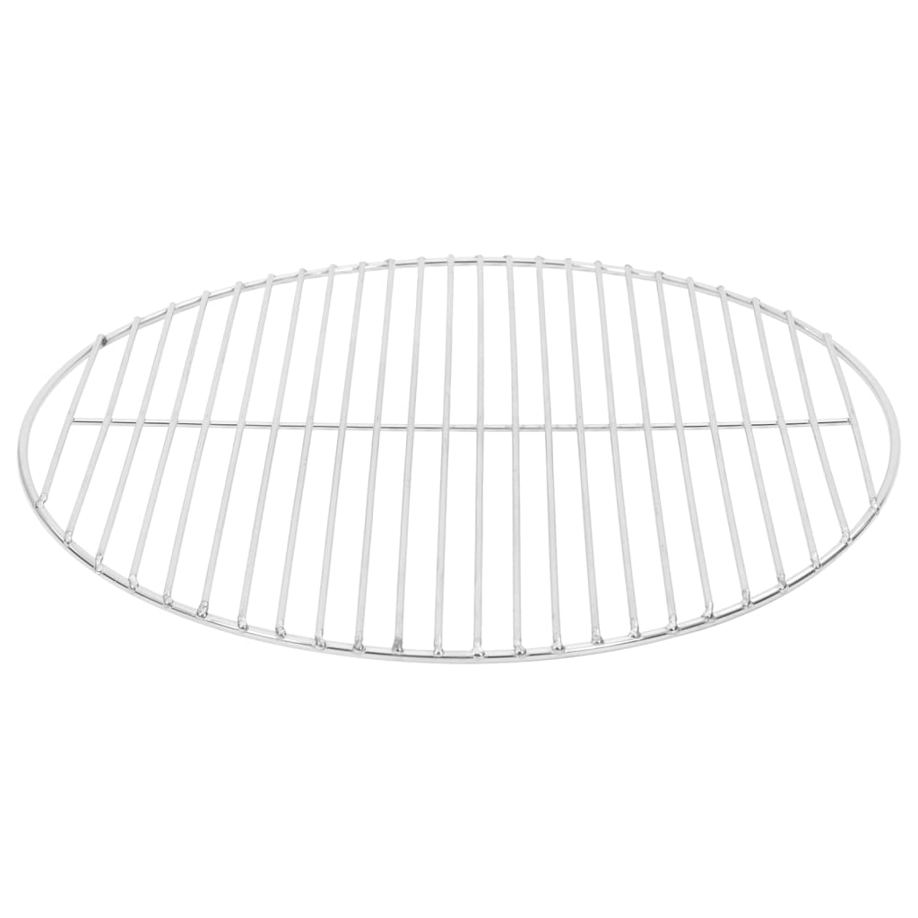 Vidaxl Gril Grille Round Ø47 cm 304 z nerezové oceli