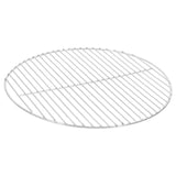 Vidaxl Grillgille Round Ø47 cm 304 Edelstahl