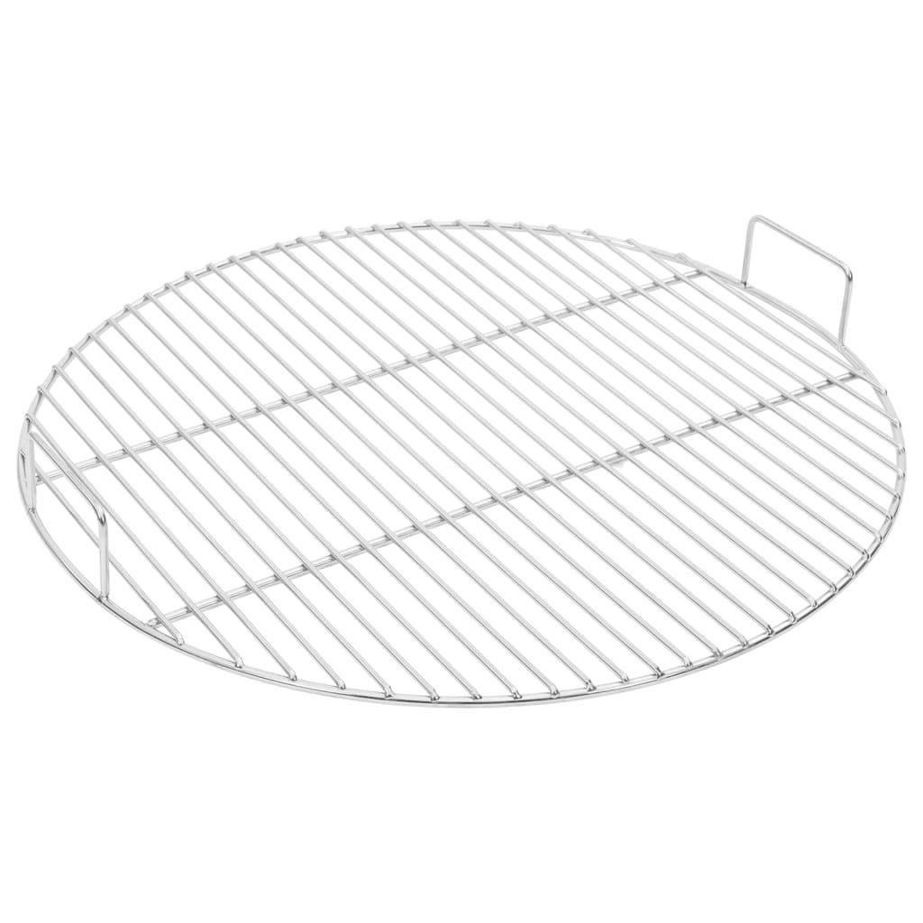 Vidaxx barbecue avec poignées rondes ø54 cm acier inoxydable 304