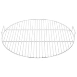 Vidaxl barbecue grille with handles round Ø54 cm 304 stainless steel