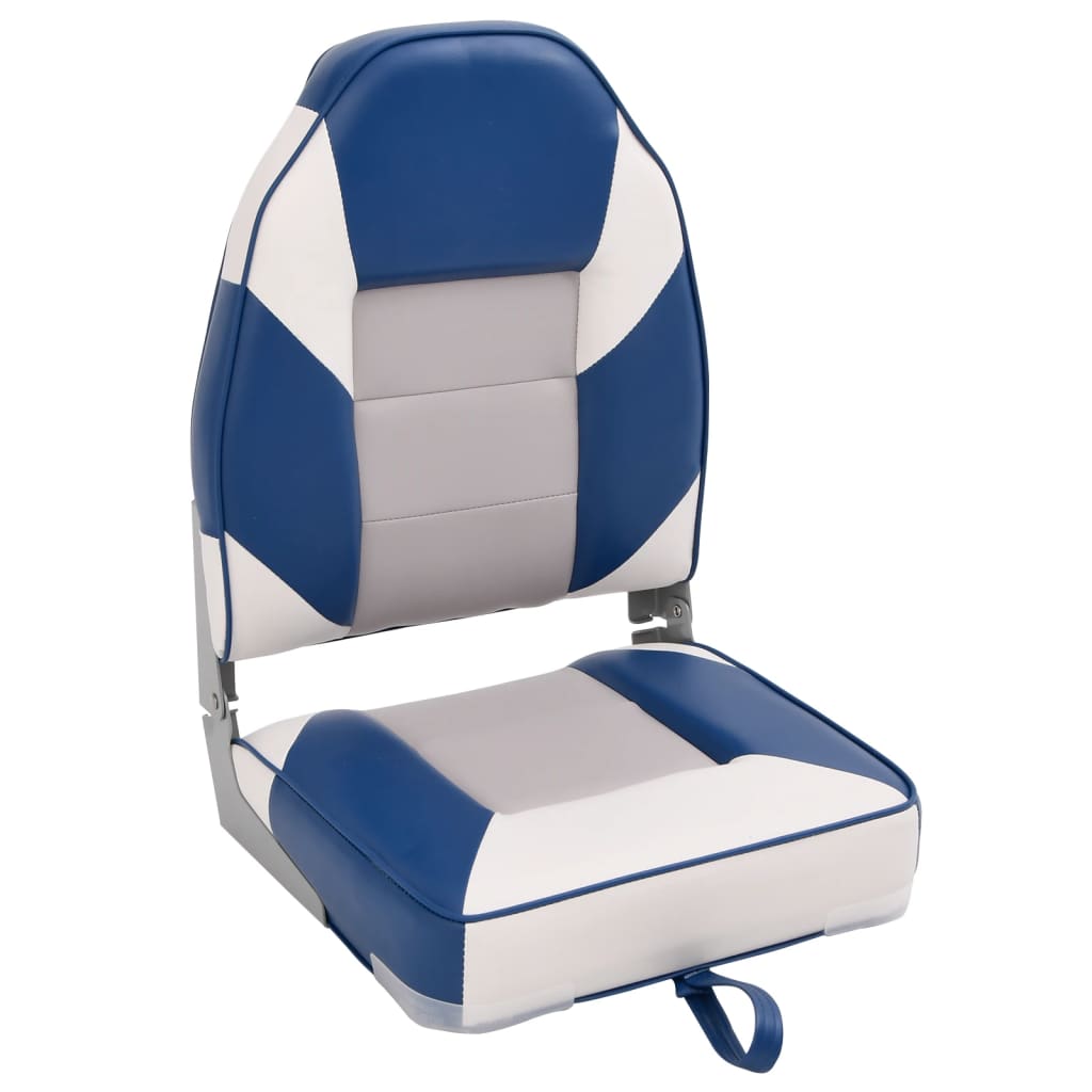 Siège bateau Vidaxx avec dossier haut pliable 39x43x58 cm