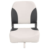 Siège bateau Vidaxx avec sangle de fixation pliable 41x36x48 cm