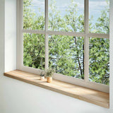 Vidaxx appuis de fenêtre 2 pcs non traité 160x25x2 cm chêne massif