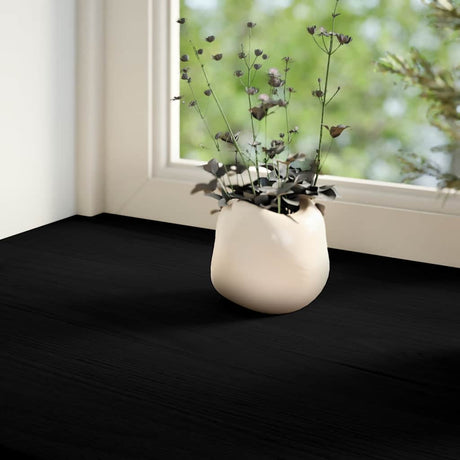 Vidaxx appuis de fenêtre 2 pcs 110x15x2 cm chêne massif brun foncé