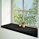 Vidaxx appuis de fenêtre 2 pcs 120x40x2 cm chêne massif brun foncé
