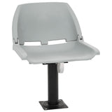 Vidaxx Ensemble de chaises bateau 2 pièces pliables 48x51x41 cm gris