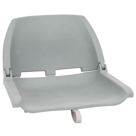 Vidaxx Ensemble de chaises bateau 2 pièces pliables 48x51x41 cm gris