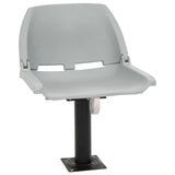 Vidaxx Ensemble de chaises bateau 4 pièces pliables 48x51x41 cm gris
