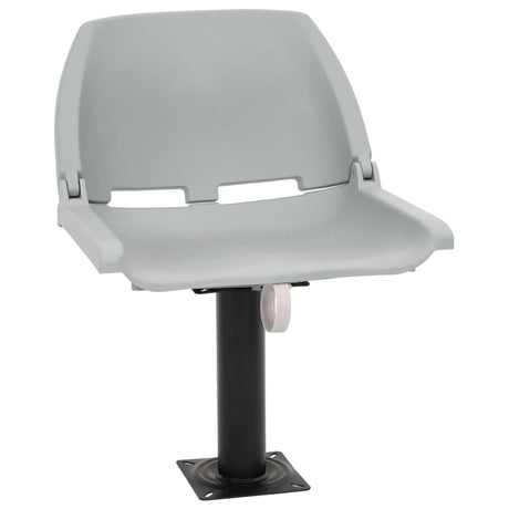 Vidaxx Ensemble de chaises bateau 4 pièces pliables 48x51x41 cm gris