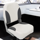 Vidaxx chaises bateau 2 pcs pliables avec dossier haut 41x36x48 cm
