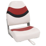 Vidaxx chaises bateau 2 pcs pliables avec dossier haut 44x38x55 cm
